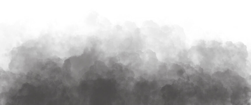 Ilustraci&oacute;n abstracta de niebla en tonos grises