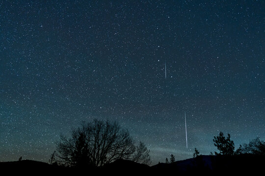Geminids Meteor Shower Fireball Dec 13/14 2025