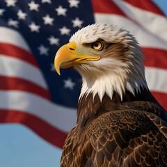 American design for independent day or 4th of July