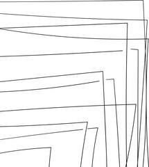 Angular lines intersect, simulating stacks of flat formations or objects.