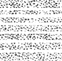 The texture consists of noisy, spotted stripes