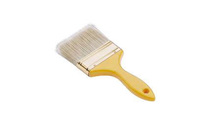 Paint Brush Isolated on White Background