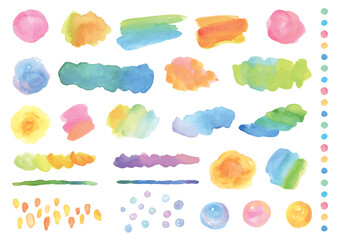 26-piece watercolor material set