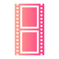 film roll gradient icon