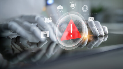 AI monitoring and detecting cybersecurity threats, identifying data breaches and system vulnerabilities to enhance digital protection and prevent cyberattacks Parse