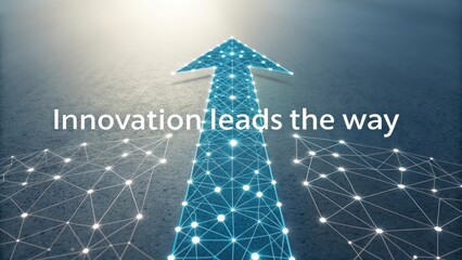 Digital Arrow of Innovation Leading the Way Forward Through Interconnected Networks
