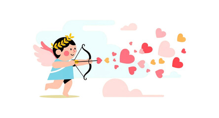 Cupid with arrow