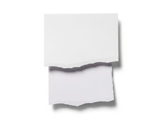 Stack of white paper sheets