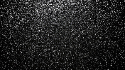 Obraz premium Black background with white noise and grainy texture effect