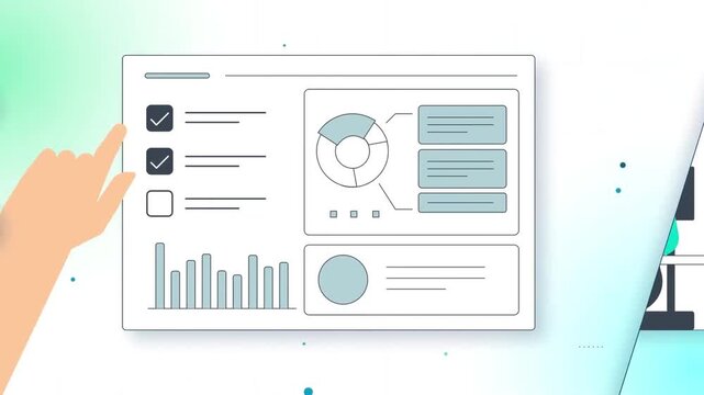 Business Data Analysis Using Multiple User Devices for Growth &ndash; Enterprise Explainer Animation