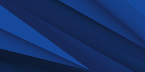 Modern dark blue paper background with dark 3d layered line triangle texture in elegant website or textured paper design