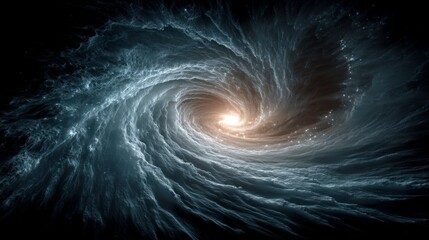 Dynamic Swirl of Cosmic Energy in a Deep Space Environment