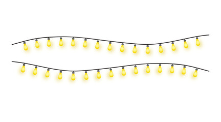 Warm White String Lights for Outdoor Patio Christmas Holiday Party Decorative Lighting