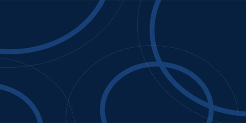 Abstract blue circle background. Vector illustration design for presentation, banner, cover, web, flyer, card, poster, wallpaper, texture, slide and business card