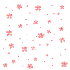 ふんわり水彩素材シリーズ｜桜の背景
Fluffy Watercolor Series | Cherry Blossom Background