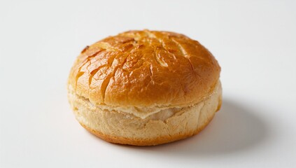 Naklejka premium Pineapple Bun Bolo Bao Isolated on White