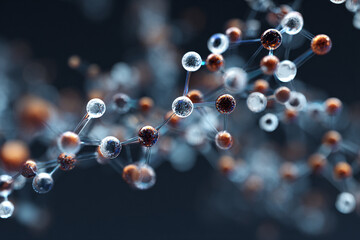 Molecular structure, small particles