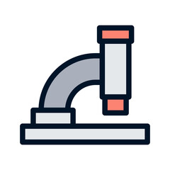 Microscope for veterinary lab research.