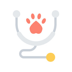 Official badge symbolizing veterinary professional.