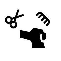 Icon representing animal heartbeat and health monitoring.