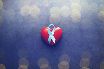 Abstract background with ribbon.Colored ribbon symbol. Symbol of struggle.