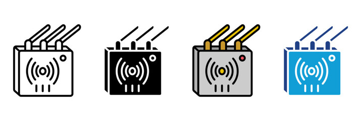 Technology  Digital Icon Set Multiple Style Collection. Laptop, Smartphone, Tablet, Desktop PC, Server, Cloud Computing, Artificial Intelligence, Robot, Microchip, Circuit Board, Coding, Keyboard, Mo