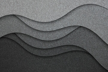 Abstract surface. Grunge and dust background. Wavy illustration.