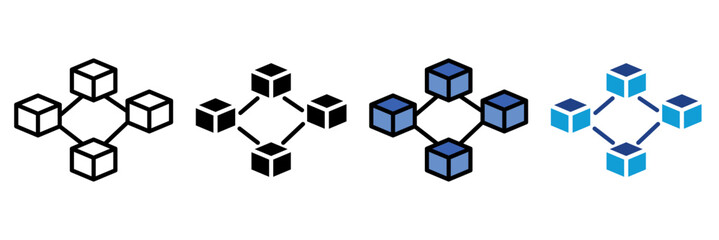 Technology  Digital Icon Set Multiple Style Collection. Laptop, Smartphone, Tablet, Desktop PC, Server, Cloud Computing, Artificial Intelligence, Robot, Microchip, Circuit Board, Coding, Keyboard, Mo