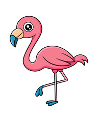 Fototapeta premium flamingo vector illustration
