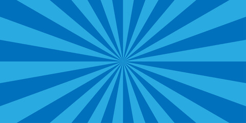 Abstract blue retro blue sunburst pattern  design. Modern stipes line ray grunge design beam pattern texture. Funky ray elements themes Swirling pattern.	
