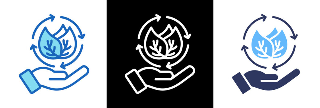 Green Initiatives triplestyle icon