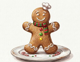 christmas gingerbread man | manusia kue jahe