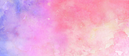 春をイメージした背景イラスト　水彩テクスチャ素材