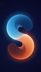 abstract blue background