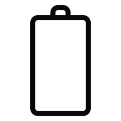 Electric Battery Outline