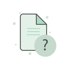 Empty documents, unknown data, difficult to access data