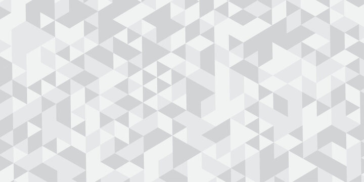 Triangle Vector Abstract Geometric Technology seamless pattern Background. triangular mosaic backdrop design. Triangle polygonal square abstract banner background.	