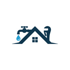 Professional Plumbing Service Logo Design
