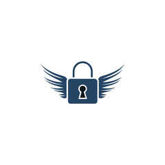 Digital Security Protection Logo Symbol