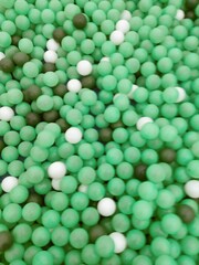 green peas background