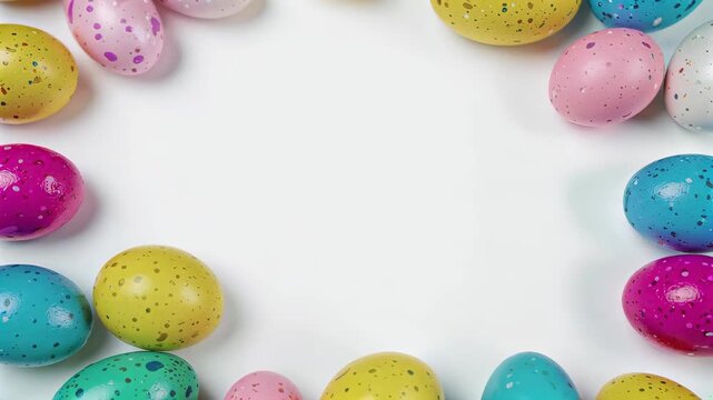 Colorful Easter Decorative Egg Material