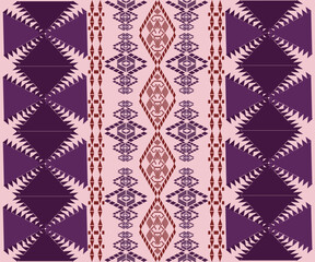 seamless floral pattern in violet