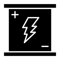 Obraz premium Car Battery Vector Icon