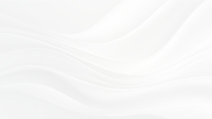 Obraz premium White abstract wave design element