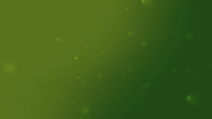 Soft Green Particle Sparkle Abstract Motion Background