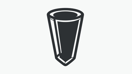 3d rendered illustration of a glass of water