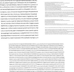 不明の文明文字列 - ファンタジー・空想文字列のイラスト素材