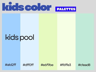 Gentle harmony designed for children showcasing inspiring balanced palette inspiring imagination creativity fun learning everyday