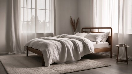 Minimalist, Modern, Work, Desk, Home, Office, Remote, Working, Telework, Telecommuting, Laptop, Computer, Notebook, White, Pen, Black, Coffee, Mug, Wood, Table, Sunlight, Natural, Light, Window, Shado