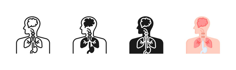 Anatomy Icon, Multi Styles Icon Set